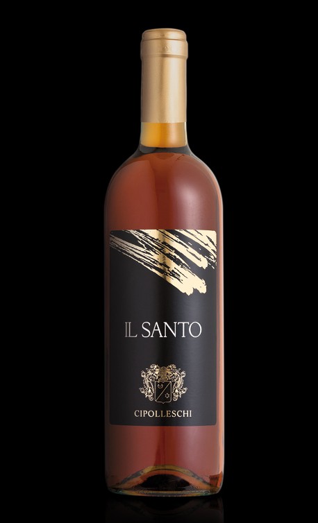 Etichetta per bottiglia di Vin Santo | graphic www.tommasobovo.com
