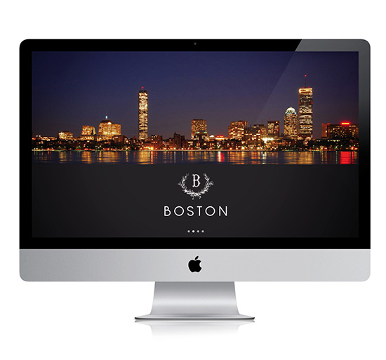 Boston web desktop | graphic www.tommasobovo.com